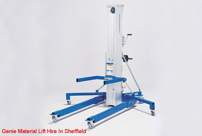 Genie Material Lift Hire in Sheffield